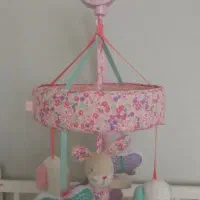 تشک بازی و آویز موزیکال تخت کودک|اسباب و اثاث بچه|تبریز, |دیوار