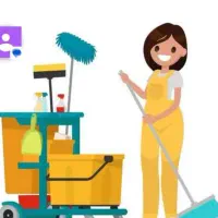 نظافتچی منزل خانوم