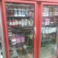 یخ چالسرد دو در مغازه