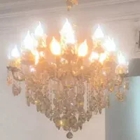 فروش لوستر برنز ۲۴ شعله بزرگ