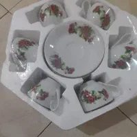 سرویس چای خوری گلسرخی ودیس|قوری، کتری، قهوهساز دستی|شیراز, پودنک|دیوار