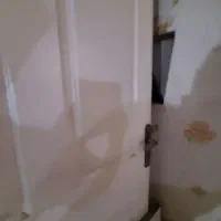 سه لنگه درب چوبی بدون پایه