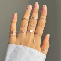 انواع انگشتر نقره ساخته میشود