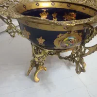 آجیل خوری برنجی وچینی|ظروف سرو و پذیرایی|تهران, هاشم‌آباد|دیوار