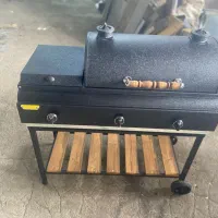 باربیکیو استاتیک نسوز با شعله خراک پز ۹۰ سانت