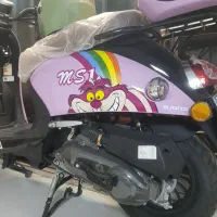 کویر ۵۰ سی سی ms1 صفر ۱۴۰۴|موتورسیکلت|میانه, |دیوار