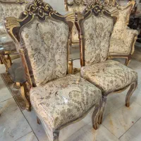 مبل سلطنتی ۹نفره تمام چوب راش|مبلمان خانگی و میز عسلی|اندیشه, اندیشه فاز ۳|دیوار