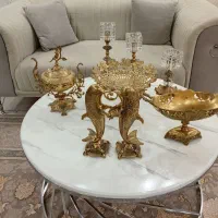 فروش برنز دکوری ۸ قلم سالم بصورت یکجا،تکی نداریم