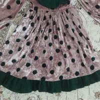 پیراهن دخترانه مخمل