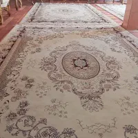 ۴عددفرش ۶متری  شیک تمیزوسالم رنگ کرم روشن|فرش|ایلام, |دیوار