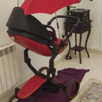 کالسکه خارجی وارداتی لاکچری. گهواره رورواک وننو