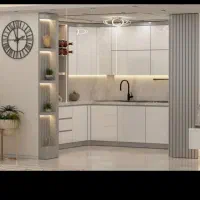 ساخت انواع کابینت هایگلاس  ام دی اف کمد دیواری|جاکفشی، کمد، دراور|شاهین‌شهر, گرگاب|دیوار