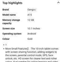 تبلت آکبند برند Oangcc A15 10.1 inch|تبلت|کرج, فاز ۲ مهرشهر|دیوار