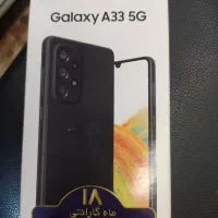 گوشی A33/5Gرنگ مشکی تمیز