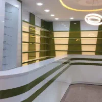 دکور داروخانه سکو بندی آزمایشگاه