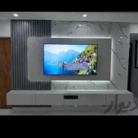 نصاب کفپوش پارکت تی وی وال
