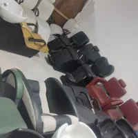 لوازم آرایشگاه .صندلی جکی پدالی.صندلی اصلاح.سرشور.|آرایشگاه و سالنهای زیبایی|مشهد, بهمن|دیوار