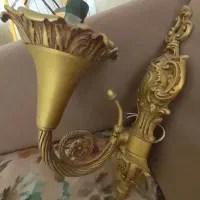 لوستر 6 شاخه برنزوشیک|لوستر و چراغ آویز|کوهیخیل, |دیوار