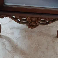 ویترین چوبی فندقی|بوفه، ویترین، کنسول|قم, باجک یک|دیوار