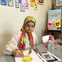 کارگاه نقاشی کودک|خدمات آموزشی|قم, بکایی|دیوار