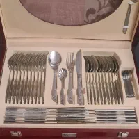 سرویس قاشق چنگال ناخمن آلمانی اصل نو ۱۲۸ تیکه