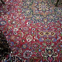 فرش ۱۲متری دستبافت لاکی رنگ