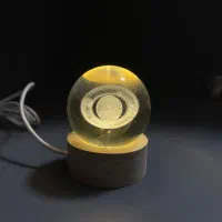 گوی کریستالی سایز ۵|چراغ خواب و آباژور|اردبیل, |دیوار