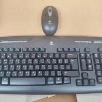 موس و کیبورد بیسیم لاجتیک|قطعات و لوازم جانبی رایانه|ری, حمزه‌آباد|دیوار
