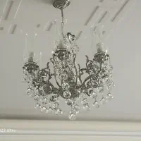 لوستر 6 شاخه برنج