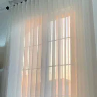 پرده آماده حریر سفید در ایران پرده|پرده، رانر، رومیزی|خمینیشهر, |دیوار