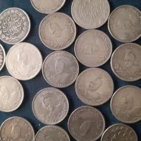 سکه دو هزار دینار احمدشاه و رضاشاه