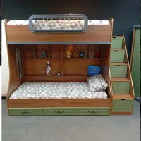 تخت دو طبقه مدل سبز ترکی