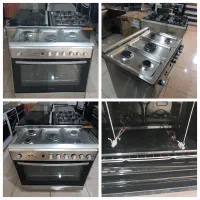 فروش اجاق‌گاز فردار طرح فر استیل در حدکارتن