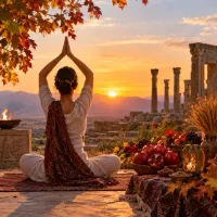 یوگا رایگان ویژه بانوان به مناسبت جشن مهرگان