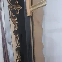 کتیبه چوبی و چوب پرده وچوب پرده
