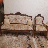 مبل استیل نه نفره|مبلمان خانگی و میز عسلی|شیراز, زرهی|دیوار