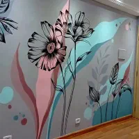 اجرای نقاشی دیواری
