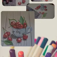 آموزش سیاه قلم و مداد رنگی و نقاشی کودکانه|خدمات آموزشی|ارومیه, |دیوار