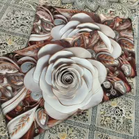 سه بعدی رو بالشی