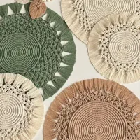 رانر و رومیزی مکرومه