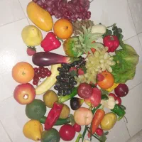 دکوری انواع سیفی جات و میوه جات در حد نو