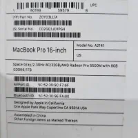 لب تاب مک بوک ۲۰۱۹  ..۱۶ اینچ|رایانه همراه|کرج, کوی زنبق|دیوار