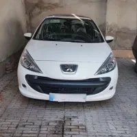 207 صفر کیلومتر سقف شیشه ای پانا مدل1404 سفید خشک