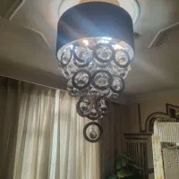 لوسترشیددار مشکی ۶شاخه