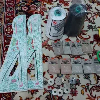 اشل و خط کش خیاطی سوزن ماکو ماسوره قیچی دالبر