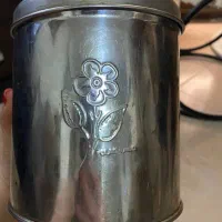 بانکه سه تایی استیل قدیمی|ظروف نگهدارنده، پلاستیکی، یک‌بارمصرف|رشت, لاکانی|دیوار