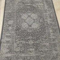 فرش طوسی مدرن 2متر در 120