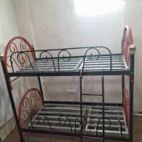 تخت دو طبقه فلزی