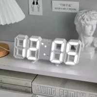 ساعتled با فونت بزرگ آلارم،تاریخ،دما پرداخت در محل|ساعت دیواری و تزئینی|اهواز, کوی فاطمیه|دیوار