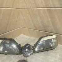 چراغ جلو و خطر عقب